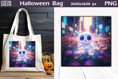 Halloween Bag Sublimation | Cute Halloween Bag PNG Product Image 1