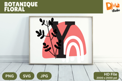 Botanique Floral Monogram Product Image 1
