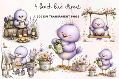 Beach Bird Clipart PNG Product Image 1