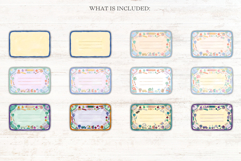 Coposition Book Labels PNG Collection Product Image 5