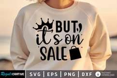 But It's On Sale SVG, True Crime Queen SVG Design Product Image 1