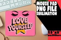 SWEET mouse pad Innovative PNG, Woman Eyes Product Image 1