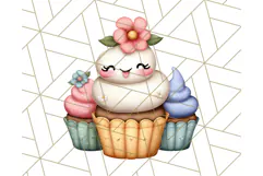 Princess Tea Party PNG Clipart with Teacups & Fancy Treats Product Image 4