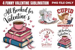 Funny Valentine Sublimation PNG Product Image 1