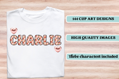 Love Forever Alphabet &amp; Numbers Clipart Set Product Image 6