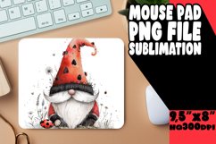 Springtime Gnome Watercolor Mouse Pad Array Product Image 1