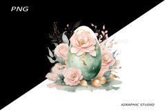 Easter Clipart, Easter Egg Clipart, Easter Bunny Png Product Image 1