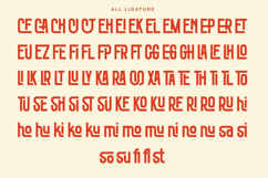 Gramola - Condensed Ligature Font Product Image 12