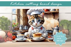 Cute cat Cutting Board Design Product Image 1