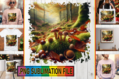 Playful TSHIRT Art Magic PNG, Autumn Product Image 1