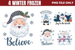 Winter Frozen Clipart Bundle PNG Product Image 7