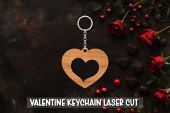 Valentine Keychain Laser Cut I Keychain Laser Cut Product Image 1