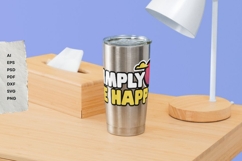 Simply Be Happy - SVG Design Product Image 12