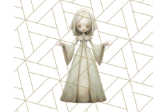 Creepy Dolls Clipart PNG Haunted Toy Characters Product Image 4