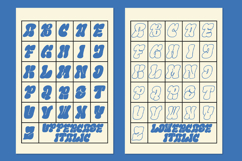 Line Gravity - Bubble Graffiti Font Product Image 11