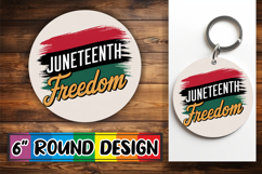 Enchanted Circle Keychain Magic PNG, Juneteenth Product Image 1