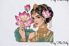 South East Asian Girls Clipart PNG Product Image 1