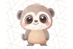 Adorable Animal Clipart Bundle, Cute PNGs for Kids Product Image 10
