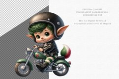 Bikers bundle clipart, Fantasy clipart, Watercolor clipart, Product Image 4