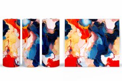 Abstraction Tumbler Design. Abstract Tumbler Sublimation Product Image 2