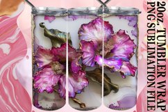 Golden Petal Extravaganza Tumbler Wraps Product Image 1