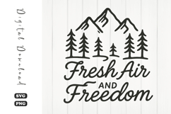 Fresh Air And Freedom Sublimation PNG Product Image 1
