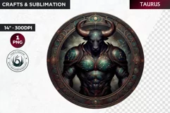 Taurus Guardian of the Zodiac Clipart, Astrology,horoscope Product Image 1