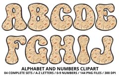 Vintage Toys Alphabet and Numbers PNG 300 DPI Product Image 2