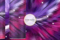 12 Sublimation Tumbler background Comic pop art purple shine Product Image 2