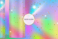 12 Sublimation Tumbler rainbow gradient metallic color shine Product Image 2