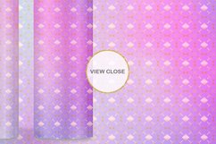Sublimation Tumbler art deco line unicorn gradient Product Image 3