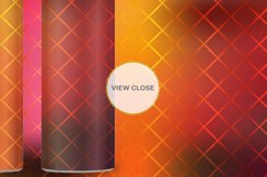 Sublimation Tumbler gold line grid color gradient Product Image 2