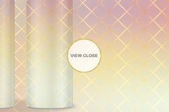 Sublimation Tumbler gold line grid color gradient Product Image 2