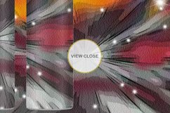 12 Sublimation Tumbler background Comic pop art orange shine Product Image 3