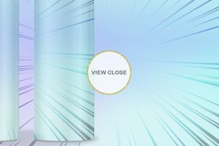 Sublimation Tumbler unicorn gradient color speed line Product Image 3