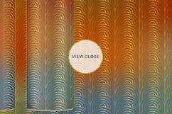 Sublimation Tumbler art deco gold line rust gradient Product Image 3