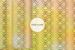 Sublimation Tumbler gold mermaid scales unicorn gradient Product Image 3