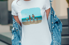 Beach Family People Clipart| Sublimation design | Hand drawn Product Image 4