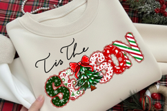 Tis The Season Png, Preppy Christmas Png, Christmas Png Product Image 3