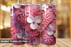 3D Valentine&#039;s Day PNG Tumbler Design Product Image 1