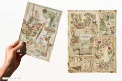 Ephemera Spring Butterfly Junk Journal Png Product Image 5