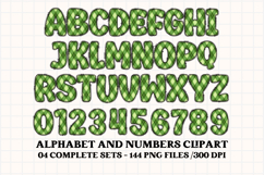 ST PATRICK Alphabet PNG Clipart, St Patrick letters doodle Product Image 4