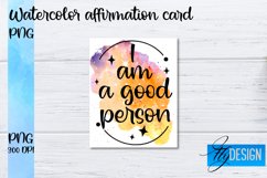Affirmation cards PNG Bundle | Positive Affirmation Quotes Product Image 8