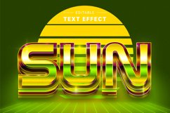 Editable Text Effect for Illustrator. Vector Graphic styles Product Image 1