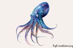 Underwater Animals Clipart PNG Product Image 1