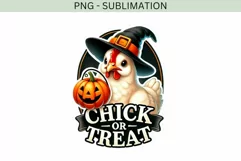 Chick or Treat Shirt Design for Chicken Lovers & Farm Animal Product Image 2