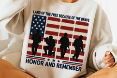 4th of July USA Patriotic Memorial Day PNG, USA Sublimation Product Image 4