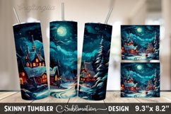 Christmas Tumbler Sublimation Design Product Image 1
