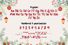 Snowy Giggles is a Christmas handwritten font Product Image 9