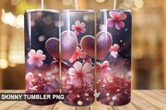 3D Valentine&#039;s Day PNG Tumbler Design Product Image 1